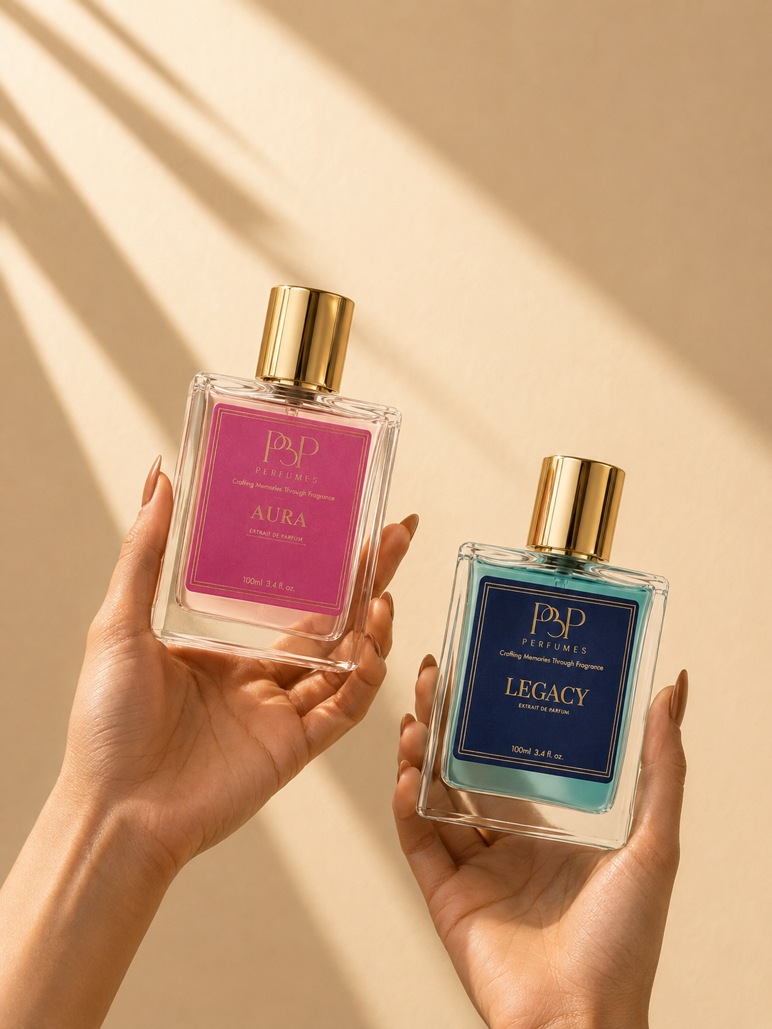 Duo Experience - Legacy & Aura | 2 x 100 ML Extrait De Parfum