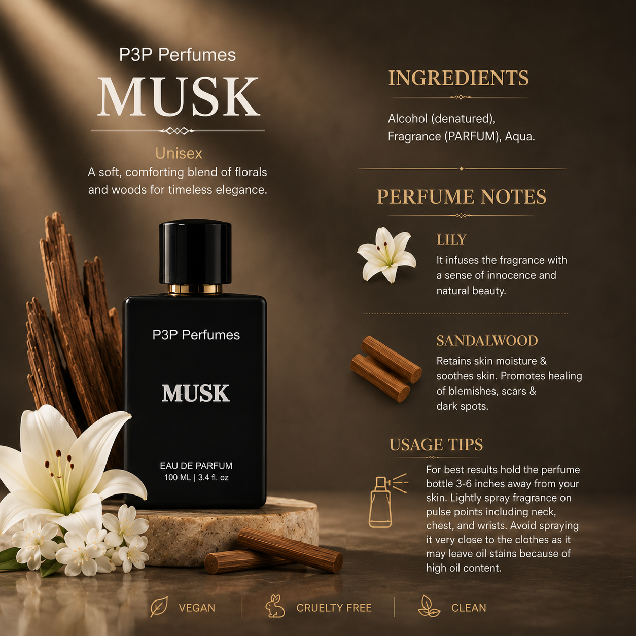 Musk Eau De Parfum | 100 ML