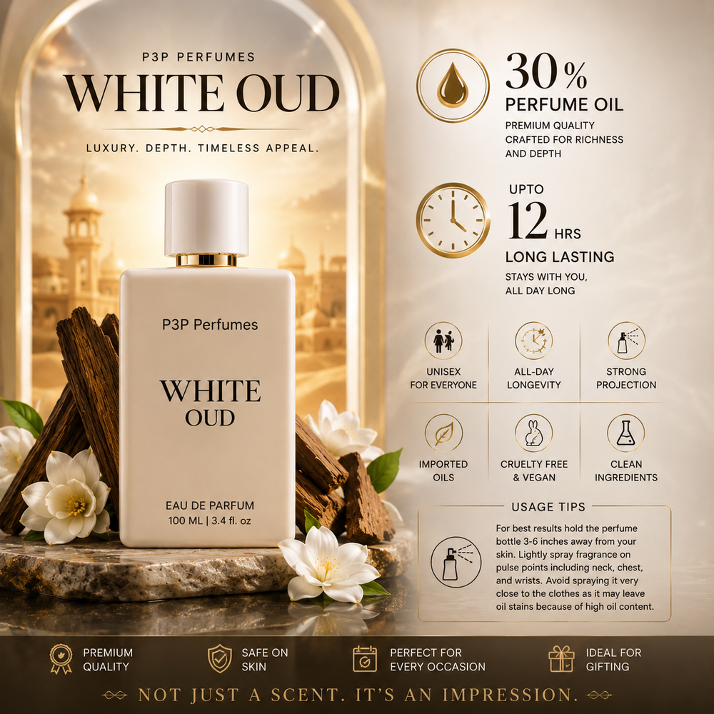 White Oud Eau De Parfum | 100 ML