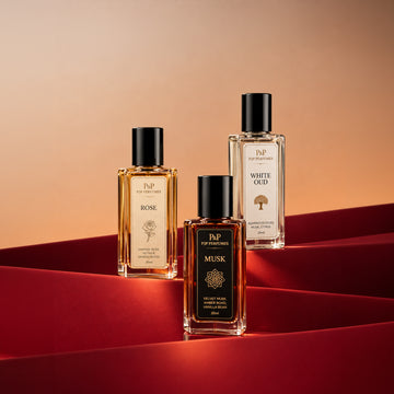 The Discovery Trio | Extrait de Parfum Gift Set | Rose, Musk & White Oud | 3 x 20ml
