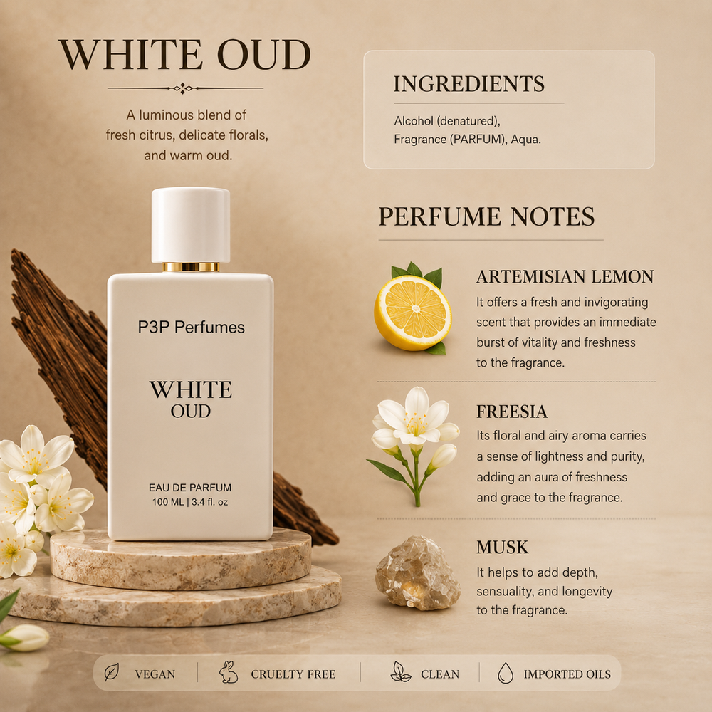 White Oud Eau De Parfum | 100 ML