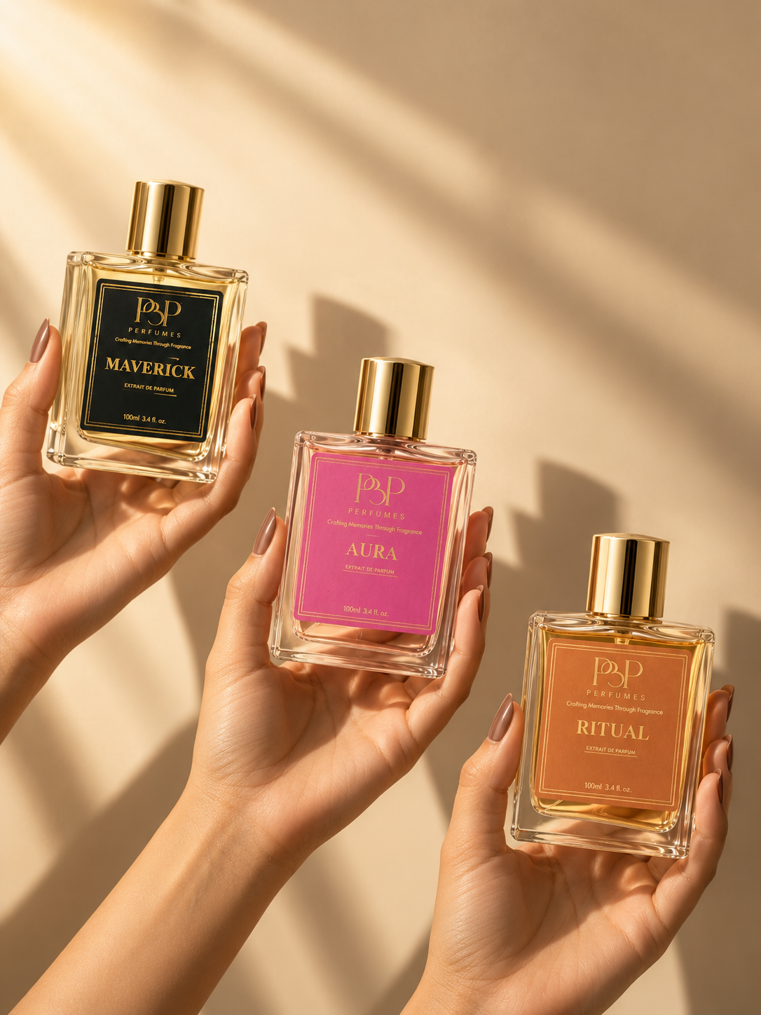 Trio Experience - Maverick, Aura & Ritual | 3 x 100 ML Extrait De Parfum